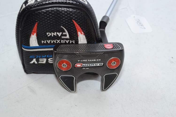 Odyssey O-Works V-Line Fang CH 34" Putter Right Steel # 174597