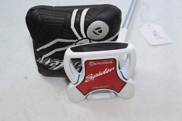 TaylorMade Spider Ghost White Small Slant 2024 35" Putter Right Steel # 174663