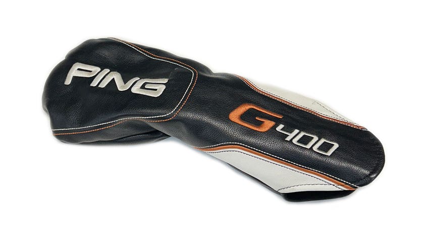 Ping G400 Black/White/Bronze Driver Headcover Cover G 400