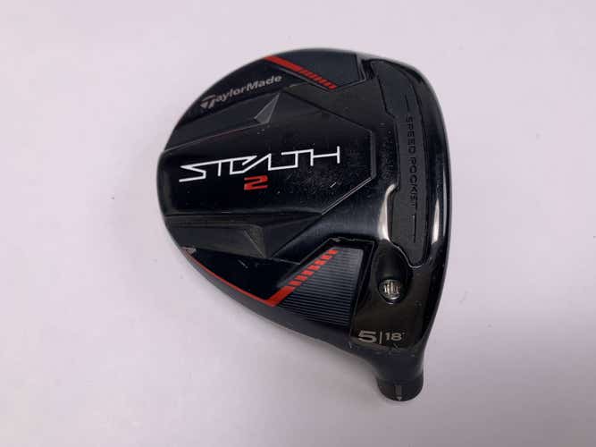 TaylorMade Stealth 2 5 Fairway Wood 18* HEAD ONLY Mens RH - Adjustable