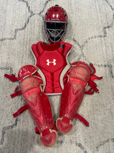 Under Armour youth catchers gear