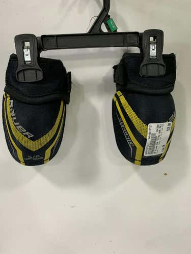 Used Bauer Sup Total One Mx3 Sm Hockey Elbow Pads