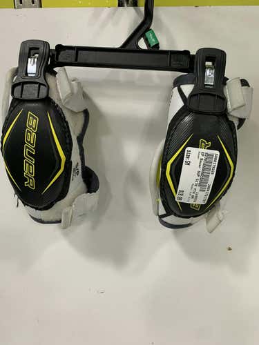 Used Bauer Sup S170 Sm Hockey Elbow Pads