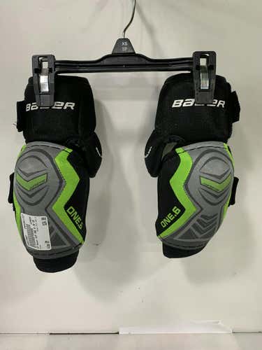 Used Bauer Sup One.6 Sm Hockey Elbow Pads