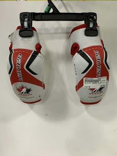 Used Bauer Canada Sm Hockey Elbow Pads