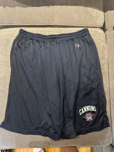 RARE TEAM ISSUED PLL Cannons Blue Men's Champion Shorts