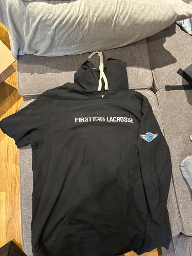 RARE First Class Lacrosse Black Large/Extra Large Sweatshirt