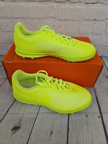 Nike JR MagistaX OLA II TF Youth Soccer Shoes Discreet Volt Yellow  US Size 3.5Y