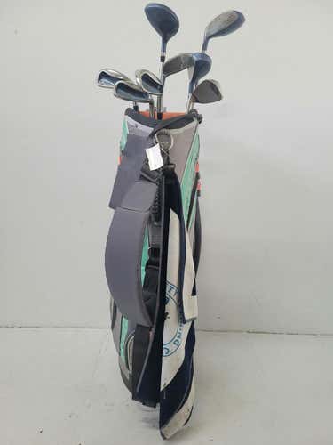 Used Finesse W Golf Set No Driver 9 Piece Regular Flex Graphite Shaft Women's Package Sets