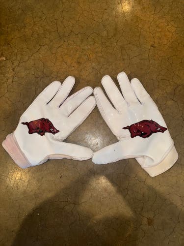 Nike Arkansas Football Gloves