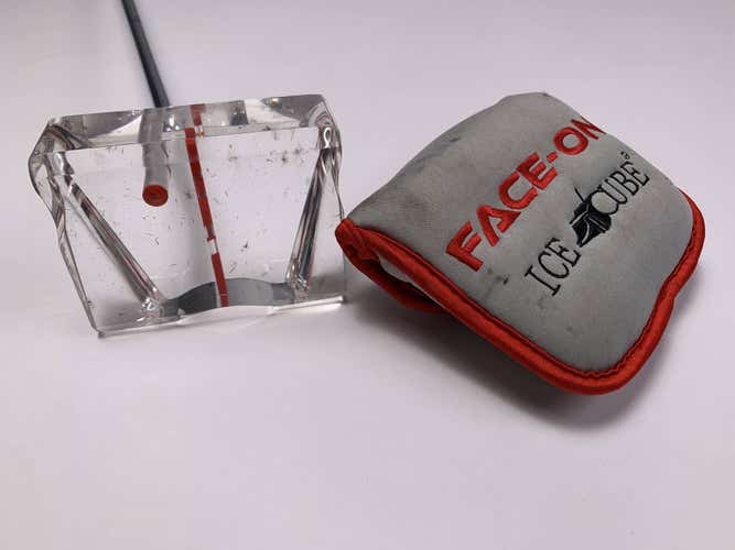 Face On Ice Cube Long Acrylic Putter 47" Mens LH HC Bad Grip
