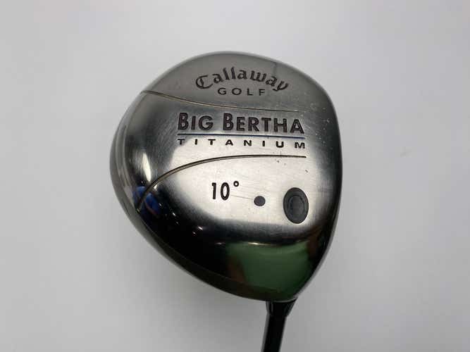 Callaway Big Bertha Titanium Driver 10* Big Bertha Gems 55 Ladies Graphite RH