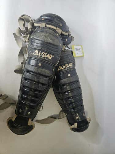Used All Star Allstar Shin Guards Youth Catcher's Equipment
