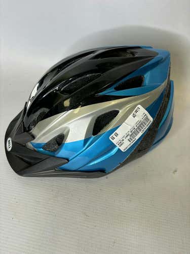 Used Bell Child Blue Grey Black Sm Bicycle Helmets