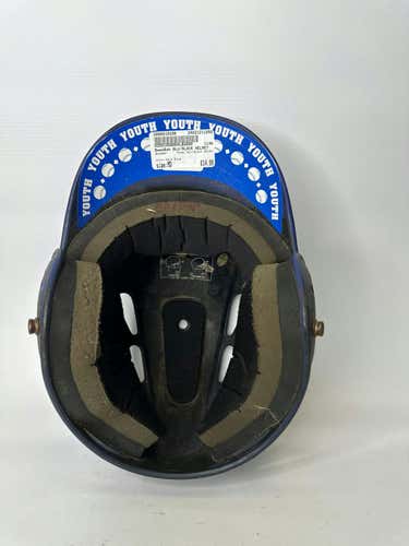 Used Boombah Blu Black Helmet Md Baseball And Softball Helmets