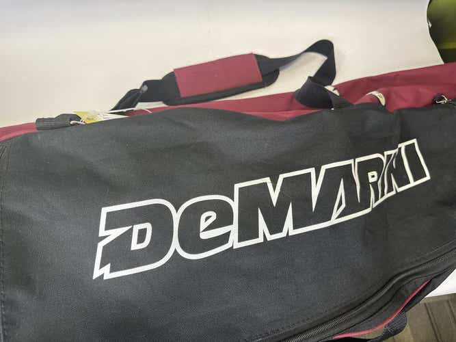 Used Demarini Marron Carry Bag Baseball And Softball Equipment Bags