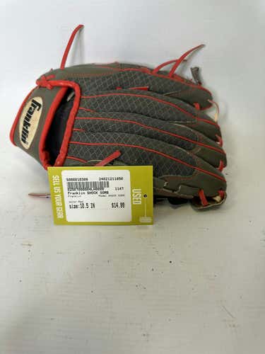 Used Franklin Shock Sorb 10 1 2" Fielders Gloves