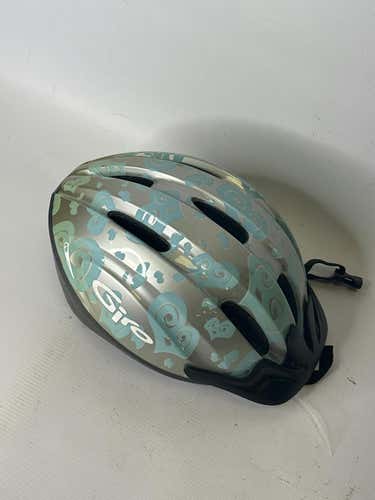 Used Giro Used Blue Bike Helmet Md Bicycle Helmets
