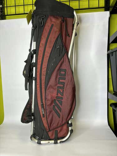 Used Mizuno Maroon Bag Golf Stand Bags