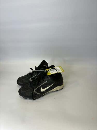 Used Nike Black Nike Baseball Cleat Youth 07.5 Baseball And Softball Cleats