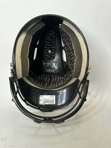 Used Rawlings Dark Blue W Mask Lg Baseball And Softball Helmets