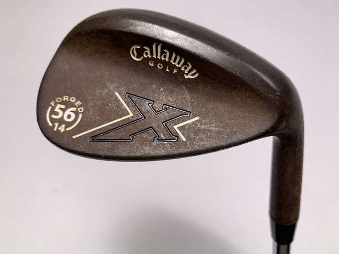 Callaway X Forged Vintage 56* 14 True Temper DG S300 Wedge Steel Mens RH