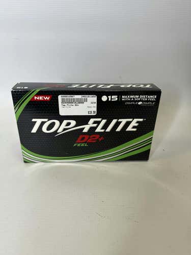 Used Top Flite D2+ Golf Balls