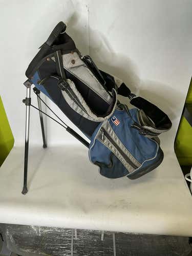 Used Us Kids Blue Stand Carry Golf Junior Bags