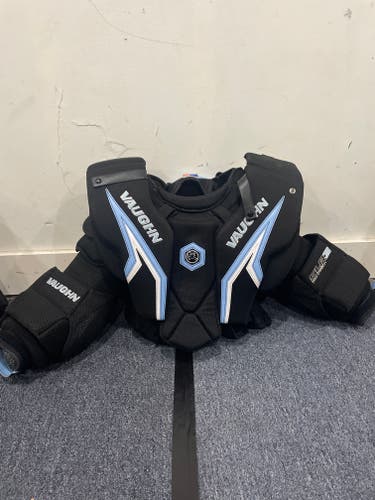 Used Small Vaughn SLR3 Pro Carbon Goalie Chest Protector Pro Stock