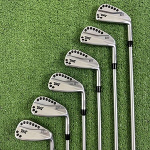 PXG 0311 GEN1 Satin Forged Iron Set 5-PW KBS Tour C-Taper Lite Extra Stiff X RH