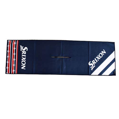 Srixon Limited Edition USA Towel (Red/White/Blue, 13.4" x 43.4") 2024 Golf NEW