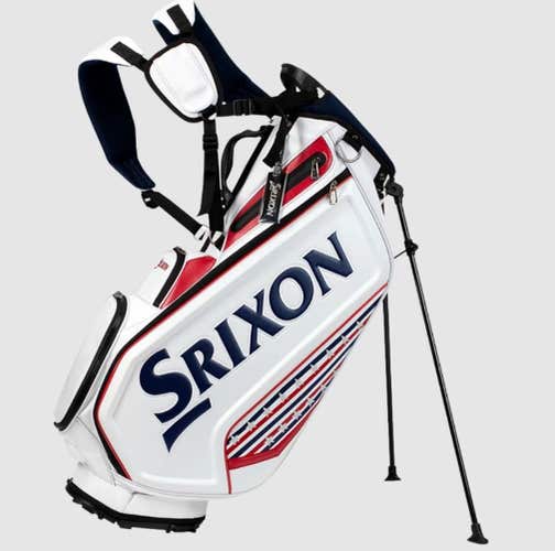 Srixon Limited Edition USA Stand Bag (9.5", 4-way top, Red/White/Blue) 2024 NEW