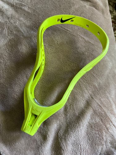 Nike Alpha U lacrosse head-neon green