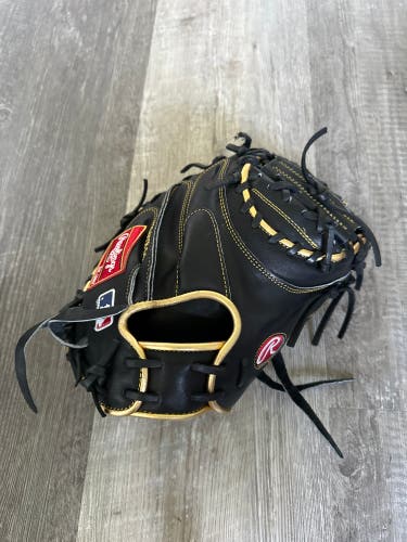 Used  Catcher's 33.5" Heart of the Hide Baseball Glove