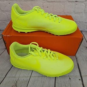 Nike JR MagistaX OLA II TF Youth Soccer Shoes Discreet Volt Yellow US Size 2.5Y