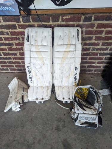 Used 34" Bauer Regular Goalie Full Set
