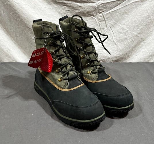 L.L. Bean TEK 2.5 Waterproof Green Primaloft Insulated Boots US Men's 12 NEW