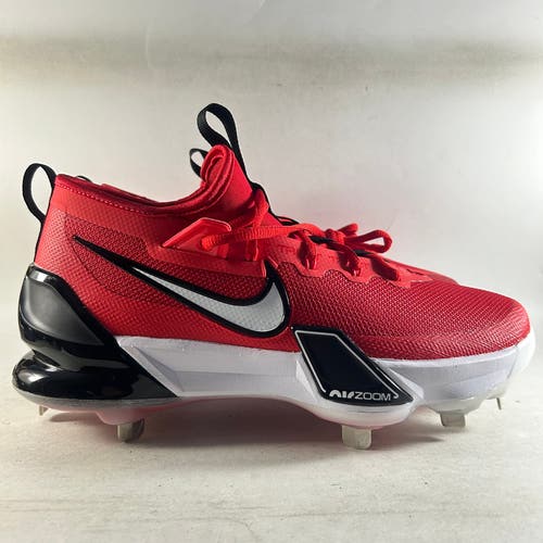 NEW Nike Force Zoom Trout 9 Elite Mens Baseball Cleats Red Size 9.5 FB2906-600