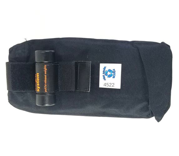 Universal Front Releasable Lead Weight Pocket Pouch Scuba Dive BC BCD      #4522