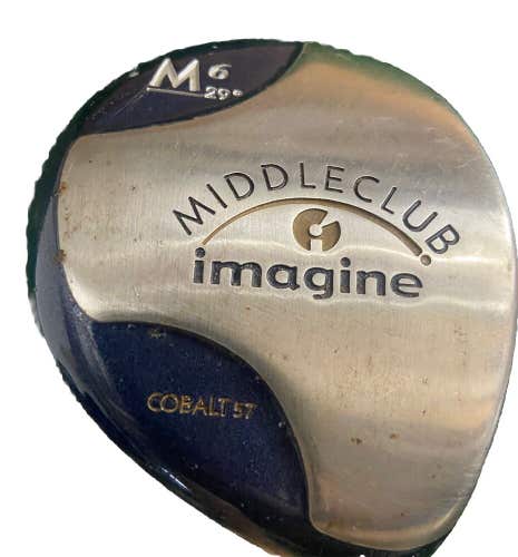 Imagine Golf Middleclub 6 Hybrid 29* UST Ladies Graphite 36" Good Grip Women RH