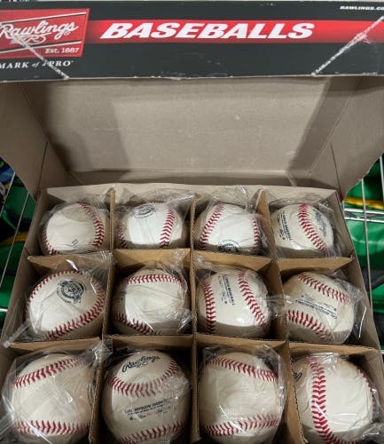 Dozen Of Rawlings Baseballs