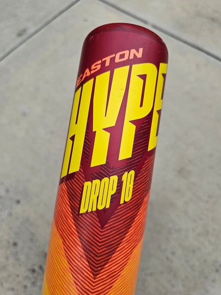 Used 2024 Easton Hype Fire USSSA Certified Bat Composite 19 oz 29"