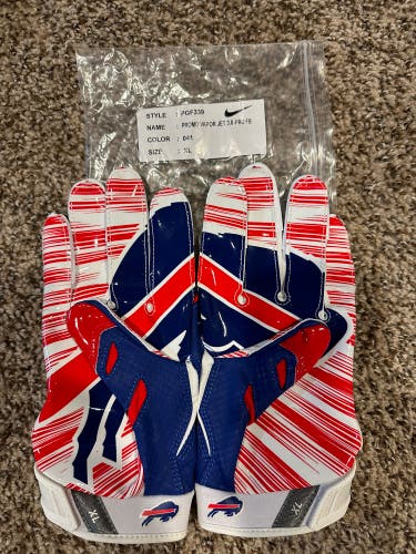 Nike  “Bills” football reciever gloves 10 Pairs!!