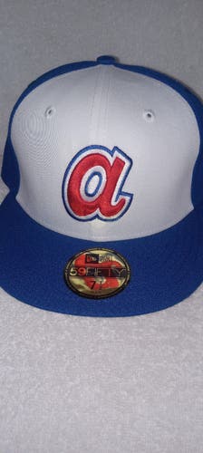 Atlanta Braves New Era MLB Cooperstown Fitted Hat 7 1/2