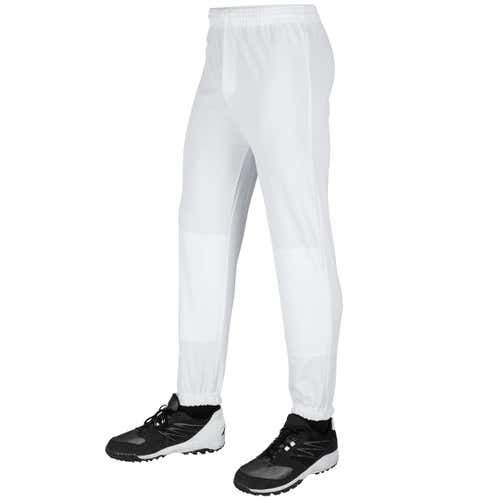 New CHAMPRO PERFORMANCE PULL-UP PANT YOUTH WHITE XS 11506-CHPBPYWXS