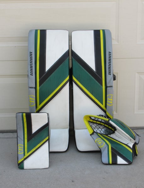 Warrior Custom R/G6 Pro+ Senior Regular Goalie Full Set 34"+ 1.5" - Used