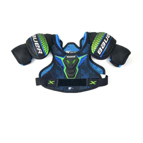 Used Bauer X Hockey Shoulder Pads Youth Lg