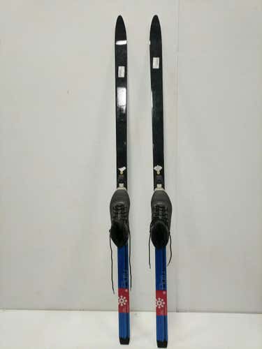 Used Karhu Piqtu W Fisher Sns Sz42 175 Cm Men's Cross Country Ski Combo