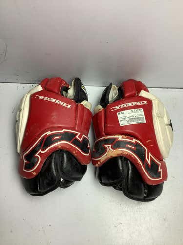 Used Louisville Slugger Omega 14 1 2" Hockey Gloves