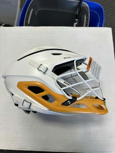 Used Warrior Burn New One Size Lacrosse Helmets